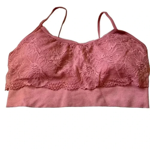 Dusty rose Bralette, size XS - Picture 1 of 4